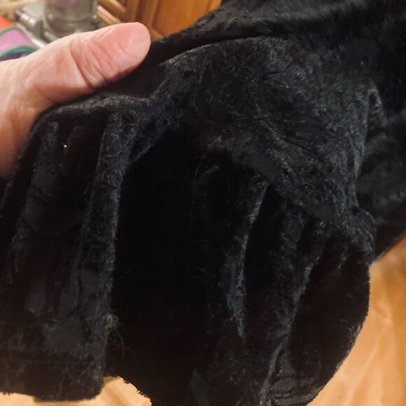 Ann Taylor Black Burnout Tunic - Picture 7 of 11